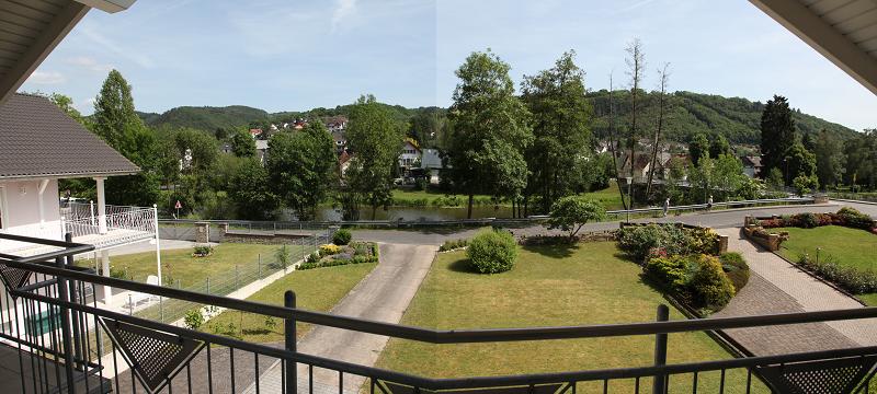 Balkon-Aussicht: Klicken Sie HIER, um einzutreten...